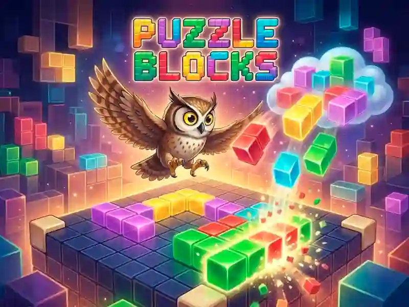 Jwèt Puzzle Blocks sou entènèt