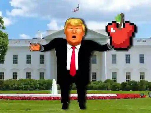 Jwèt Trump Apple Shooter sou entènèt