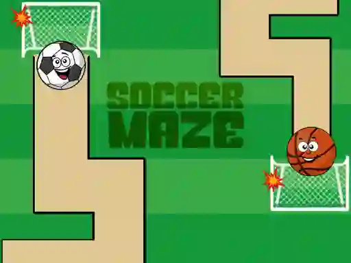 Jwèt Soccer Maze sou entènèt