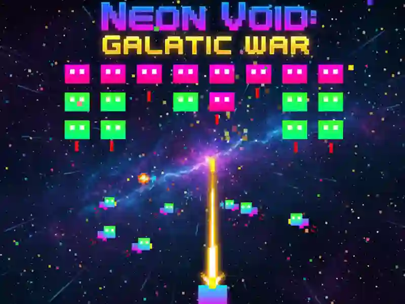 Jwèt Neon Void: Galactic War sou entènèt