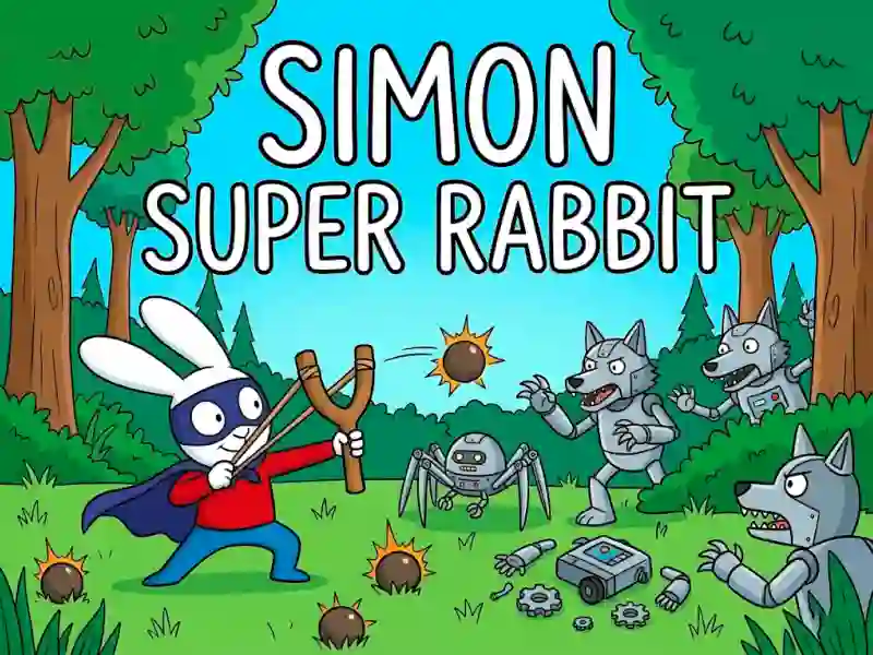 Jwèt Simon Super Rabbit sou entènèt