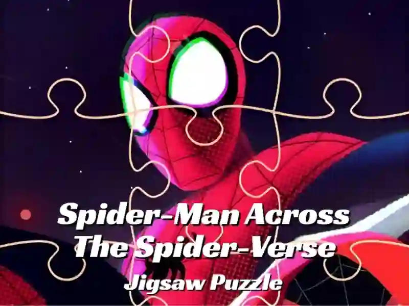 Jwèt Spider-Man Across the Spider-Verse Jigsaw Puzzle sou entènèt
