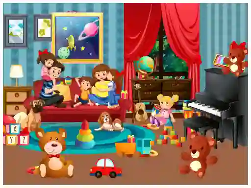 Jwèt Hidden Toys sou entènèt