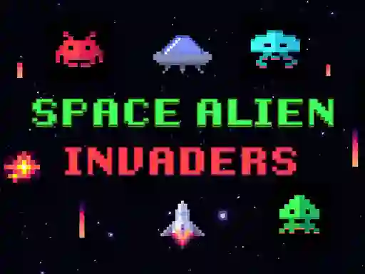 Jwèt Space Alien Invaders sou entènèt