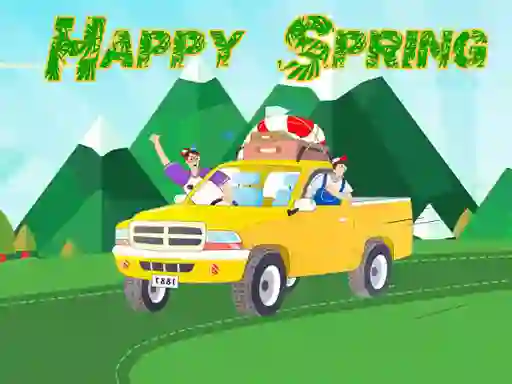 Jwèt Happy Spring Jigsaw Puzzle sou entènèt