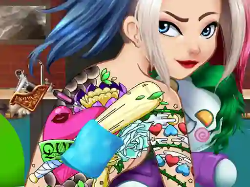 Jwèt Carley Queen Fun Tattoo sou entènèt