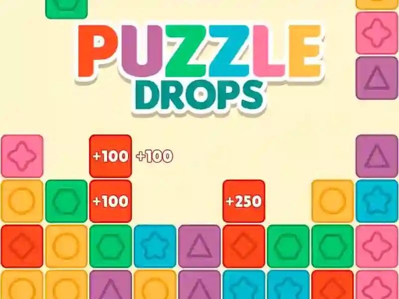 Jwèt Puzzle Drops sou entènèt