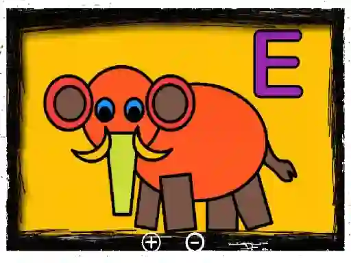 Jwèt Easy Kids Coloring Letters sou entènèt