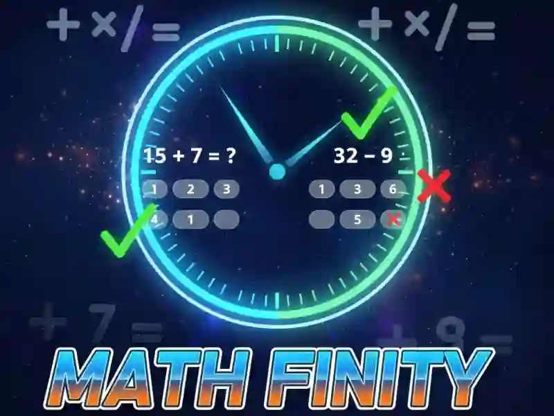 Jwèt Math Finity sou entènèt
