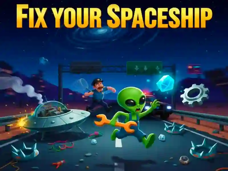 Jwèt Fix your Spaceship sou entènèt