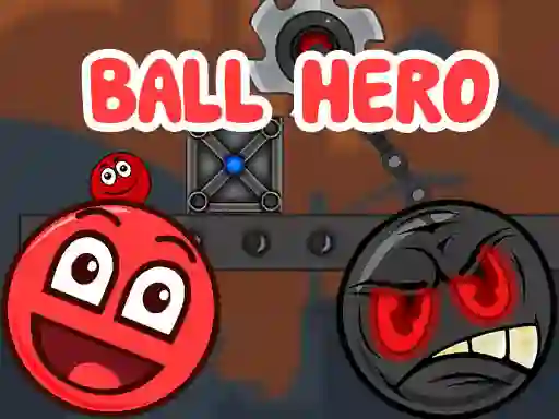 Jwèt Ball Hero Adventure: Red Bounce Ball sou entènèt