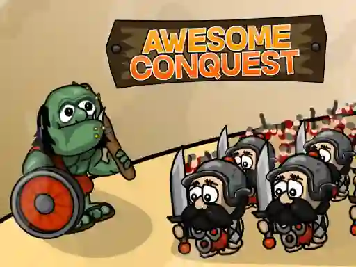 Jwèt Awesome conquest sou entènèt