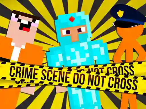 Jwèt Noob vs Pro vs Stickman Jailbreak sou entènèt