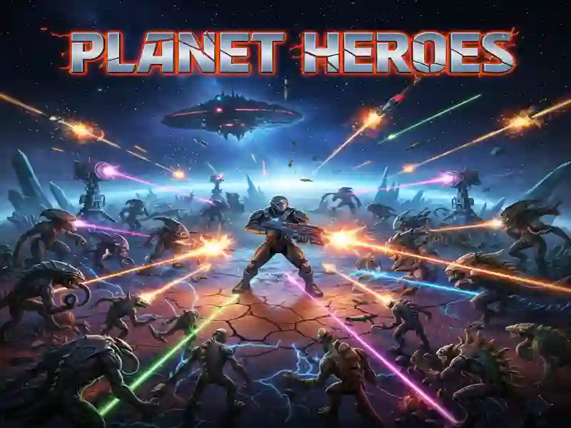 Jwèt Planet Heroes sou entènèt