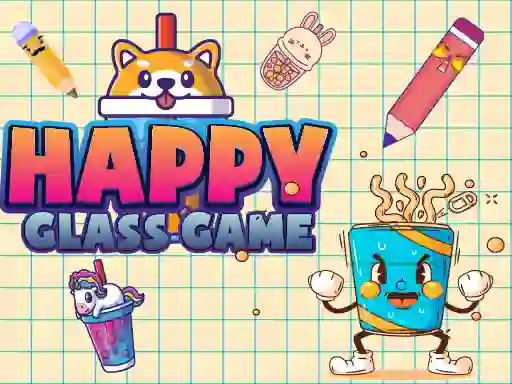 Jwèt Happy Glass Game sou entènèt