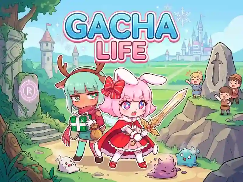 Jwèt Gacha life sou entènèt