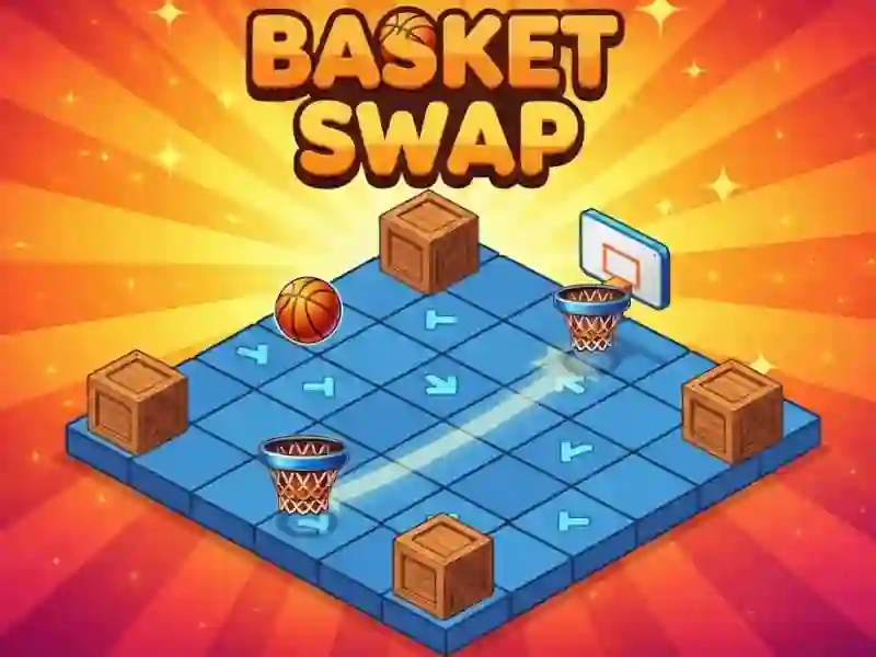Jwèt Basket Swap sou entènèt