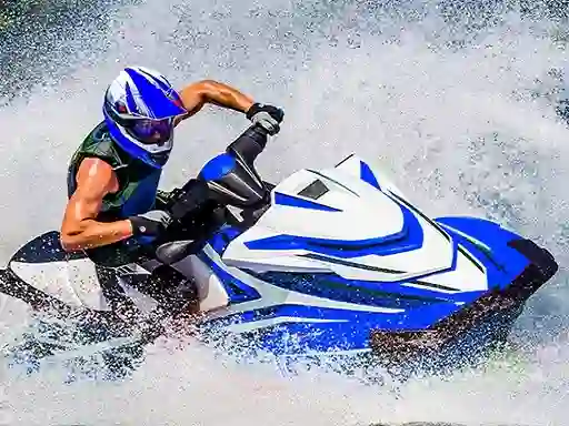 Jwèt US Super Jet Boat Captain Simulator 3D sou entènèt