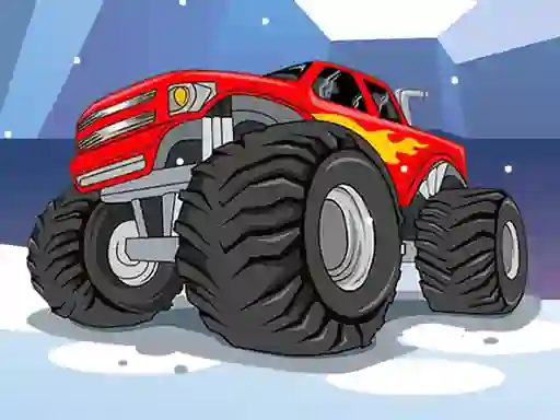 Jwèt Monster Truck Wheels Winter sou entènèt