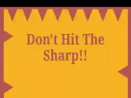 Jwèt Don't Hit The Sharp sou entènèt