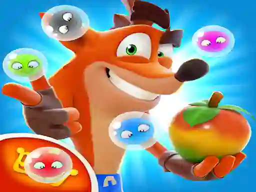 Jwèt Crash Bandicoot Bubbles sou entènèt