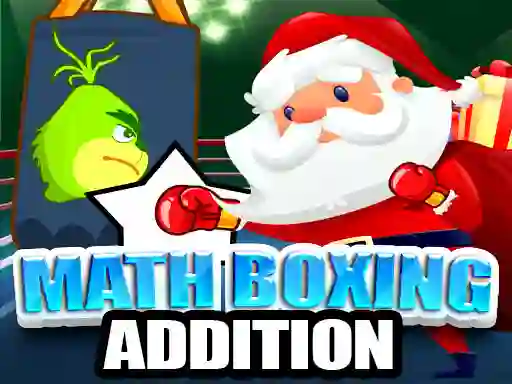 Jwèt Math Boxing Christmas Addition sou entènèt