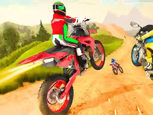 Jwèt Dirt Bike Stunts 3d sou entènèt