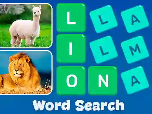 Jwèt Word Search Fun Puzzle Games sou entènèt