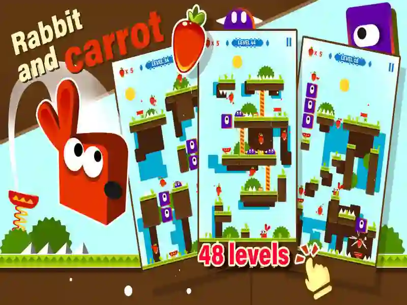 Jwèt Rabbit & Carrot sou entènèt