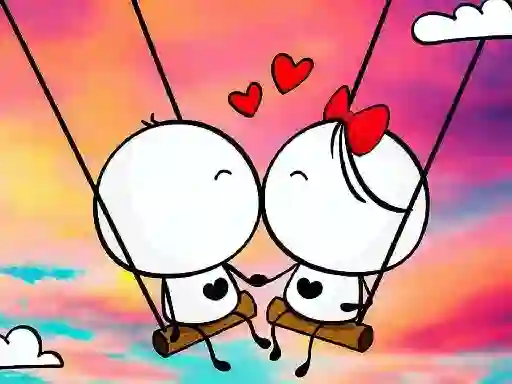 Jwèt Spot The Differences Happy Valentines Day sou entènèt