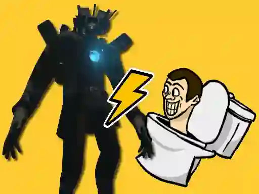Jwèt Skibidi Toilet Rush sou entènèt