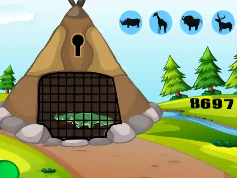 Jwèt Croc Key Quest sou entènèt
