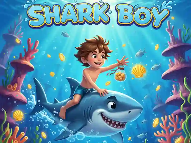 Jwèt Shark Boy sou entènèt