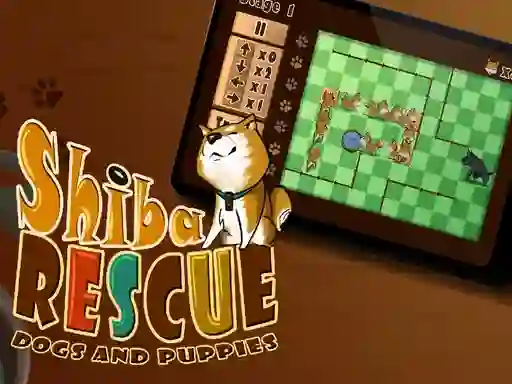 Jwèt Shiba rescue : dogs and puppies sou entènèt