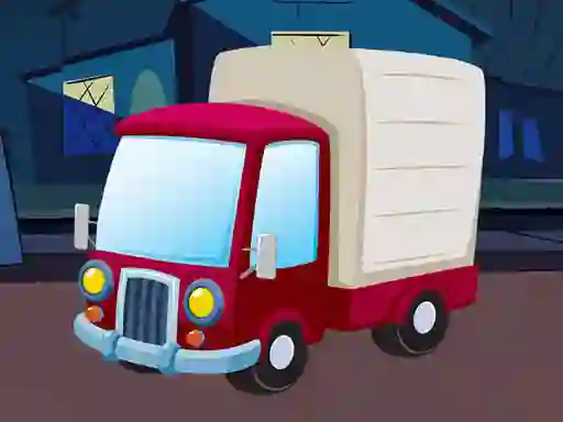 Jwèt Fun Truck Jigsaw sou entènèt