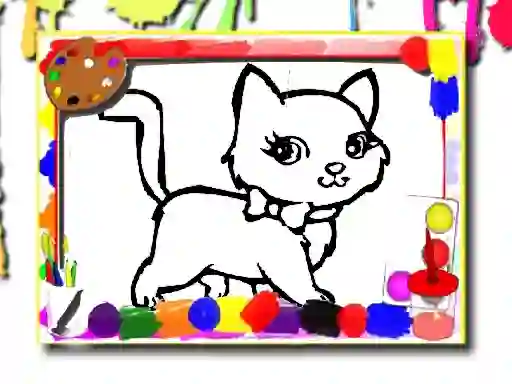 Jwèt Sweet Cats Coloring sou entènèt