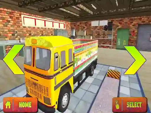Jwèt Indian Cargo Truck Driver sou entènèt