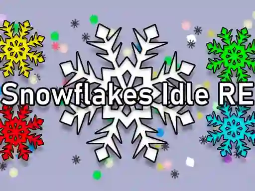 Jwèt Snowflakes Idle RE sou entènèt