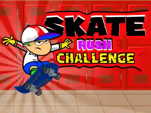 Jwèt Skate Rush Challenge sou entènèt