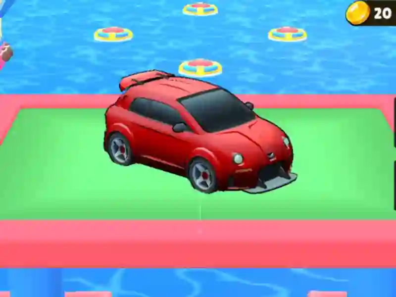 Jwèt Wacky Wheels sou entènèt