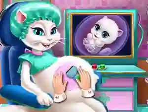 Jwèt Kitty Pregnant Check-up sou entènèt