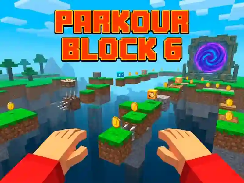 Jwèt Parkour Block 6 sou entènèt