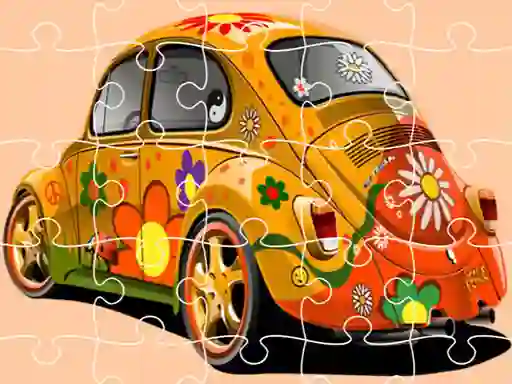 Jwèt VW Beetle Jigsaw sou entènèt