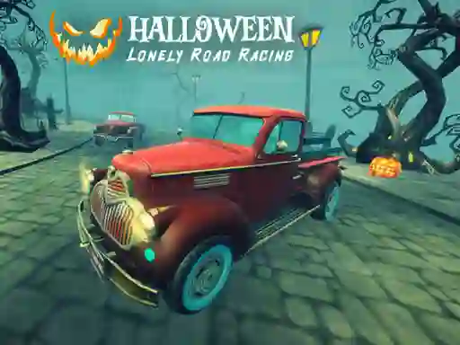 Jwèt Halloween Lonely Road Racing sou entènèt