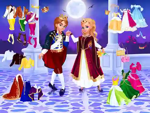Jwèt Cinderella and Prince Charming sou entènèt