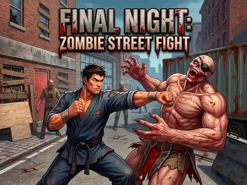 Jwèt Final Night: Zombie Street Fight sou entènèt