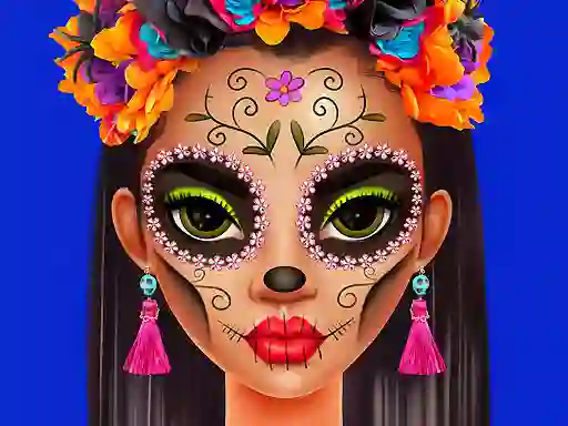 Jwèt Halloween Makeup Trends sou entènèt