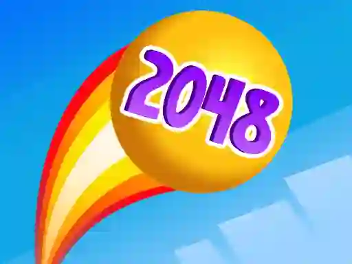 Jwèt Rainbow Balls 2048 sou entènèt