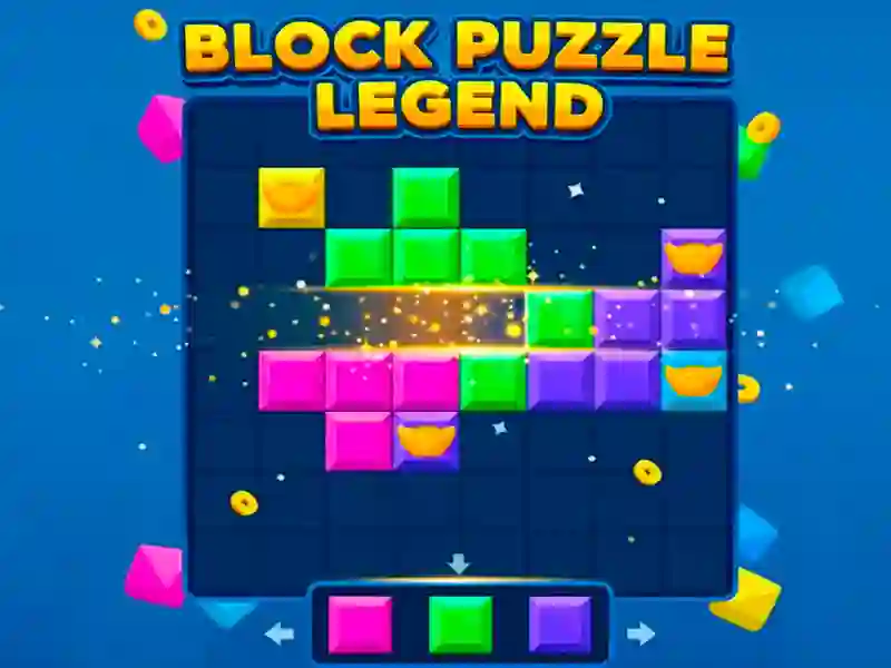 Jwèt Block Puzzle Legend sou entènèt