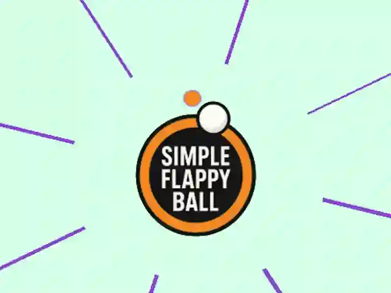 Jwèt Simple Flappy Ball sou entènèt